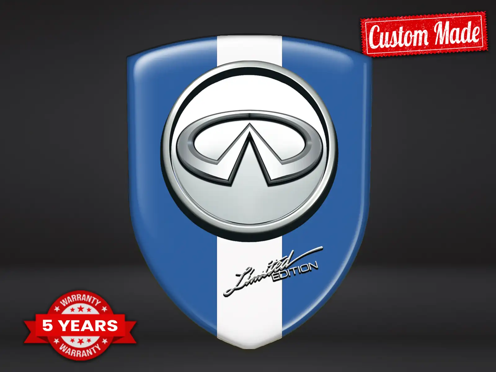 Infiniti Pegatinas Logo Impresas Limitadas Premium Profesional